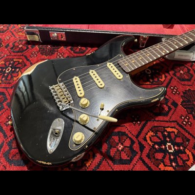 画像2: Fender Custom Shop LTD 1960 Dual-Mag Stratocaster  - Handwound PU's / Aged Black