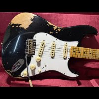 Fender Custom Shop '69 Stratocaster Heavy Relic - Handwound PU's / Black
