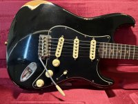 Fender Custom Shop LTD 1960 Dual-Mag Stratocaster  - Handwound PU's / Aged Black