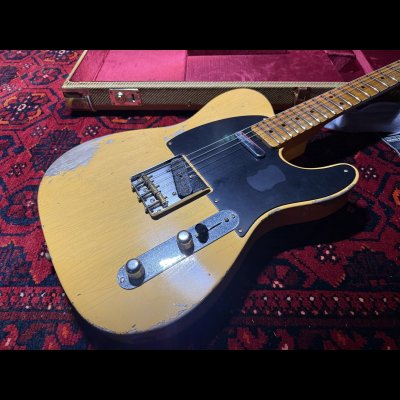 画像2: Fender Custom Shop '52 Telecaster Heavy Relic - Handwound PU's / Aged Nocaster Blonde