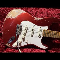 Fender Custom Shop '57 Stratocaster Heavy Relic - Handwound PU's / Candy Apple RED