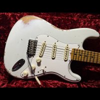 Fender Custom Shop '69 Stratocaster Heavy Relic - Handwound PU's / Olympic White