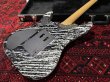 画像6: Washburn Custom Shop N4 Nuno Bettencourt Signature / Black-White Splatter (6)